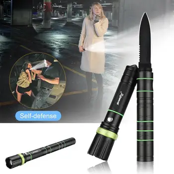 

SkyWolfEye Flashlight IPX6 Waterproof Outdoor 3Modes Durable Camping Lamp