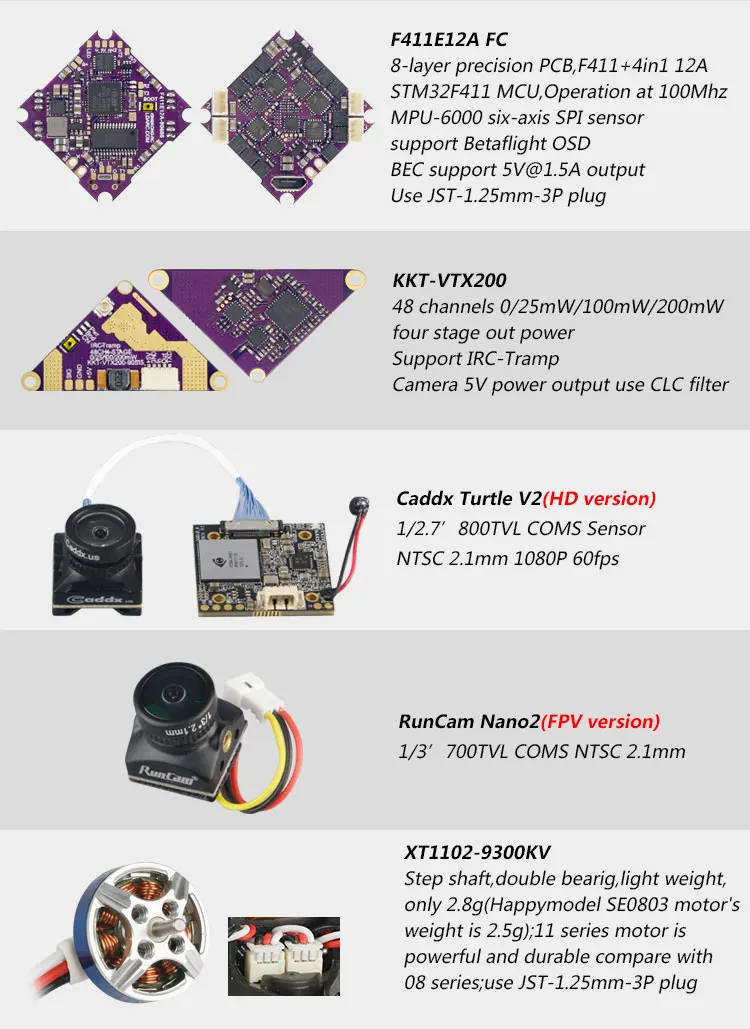 Стиль LDARC ET75 FPV 74 мм F4 OSD 3S FPV гоночный Дрон PNP BNF w/200 mW VTX Runcam Nano 2 камера