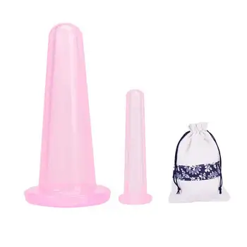 

2 pcs jar vacuum cupping cans for massage ventosa celulitis suction cup chinese suction cups face massage cans anti cellulite