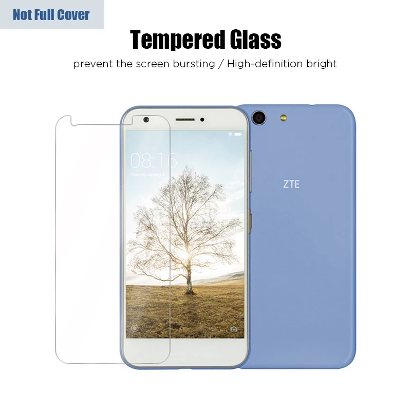 Закаленное стекло для ZTE Blade A3 A452 A460 A510 A512 A520 Защитная пленка A6 A601 A610 HD|Защитные