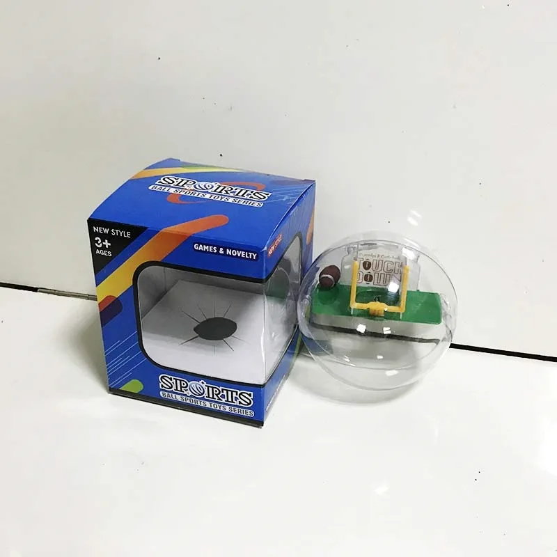 

Hot Selling Handheld Rugby Mini Palm Basketball Football Light Music Children Fun Football Game