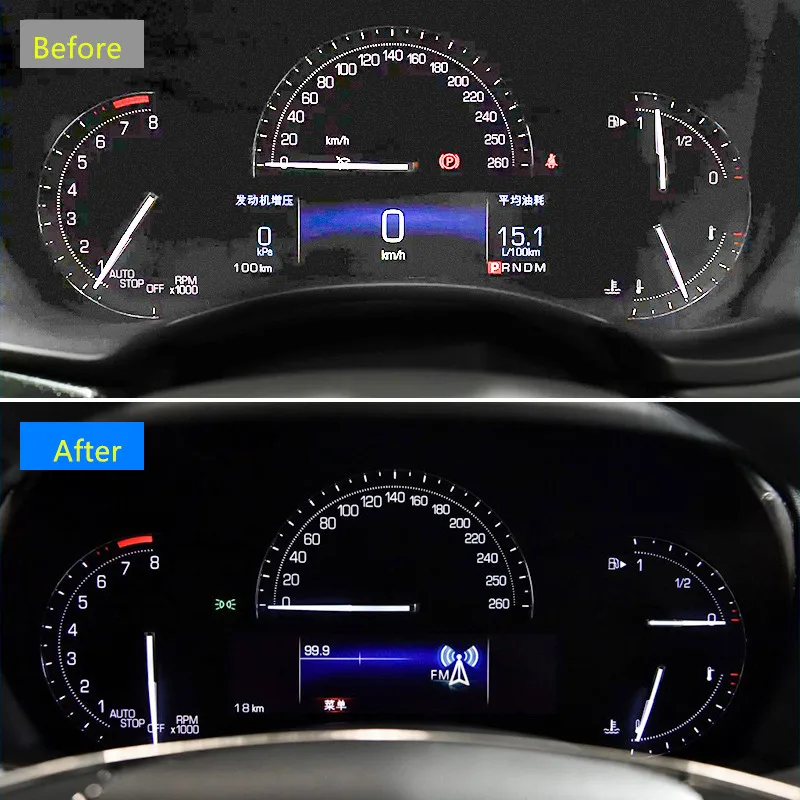 Приборная панель Защитная пленка для Cadillac ATSL XTS CT6 XT5 XT4 AAB264
