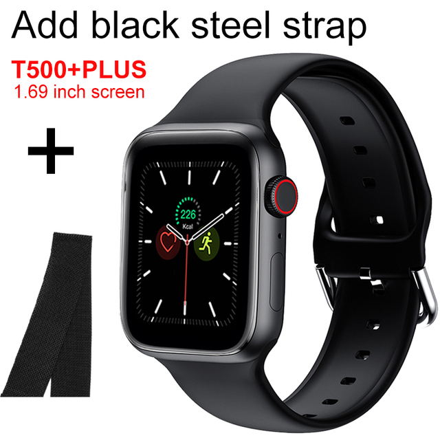 2021 Smart Watch Original IWO Series 6 Watch 44MM BT Call DIY Faces Split Screen Sport Smartwatch Men Women PK HW22 W26
