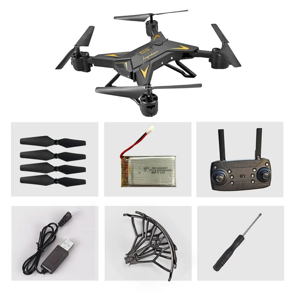 

Christmas KY601S Full HD 1080P 4 Channel Long Lasting Foldable Arm RC quadrocopter with camera Drone WIFI timely transmission