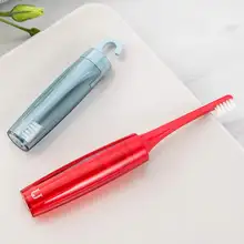 Портативная дорожная зубная щетка и коробка для хранения антибактериальной портативной зубной щетки коробка для хранения
