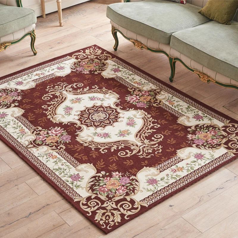 

Living room carpet tea table blanket Nordic IKEA European bedroom carpet bedside blanket simple modern sofa