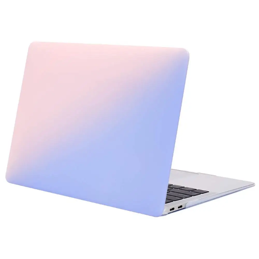 Для нового MacBook Air 13 дюймов Чехол 2019 2018 релиз A1932 с дисплеем retina розовый и Serenity
