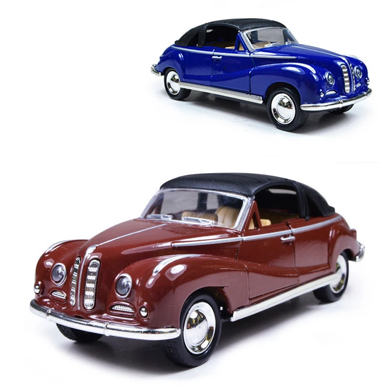 

1:32 Alloy Simulation Vintage Car Model Diecast & Vehicles Pull-Back Retro Classic Car Model Collection Toy For Children S1090