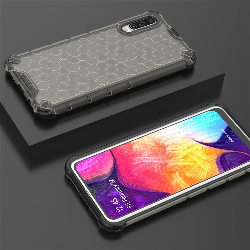 Серый Для samsung Galaxy A10S A20S A30S A40S A50S A70S чехол сота Прочный Гибридный бронированный чехол M30S M20 M30 защитные кейсы-оболочки - Цвет: Серый