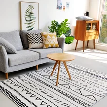 Скандинавский ковер для гостиной, минималистичный современный диван, чайный коврик для стола, японский стиль, домашний отдых, марокканский ветер, прикроватное одеяло для спальни