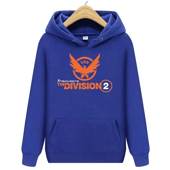 The Division 2 Tom Clancy's SHD PS4 Xbox PC игровые куртки с капюшоном мужские хип хоп забавные