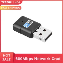 

Free-Driver 2.4GHz 5GHz Wireless USB 600Mbps USB2.0 Dual Frequency Network Card 11AC USB Wifi Receiver Driverlees 802.11b/n/g/ac