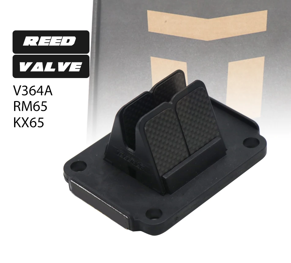 

Alconstar- Motorcycle Reed Valve Set V364A Reed Valve Kit For SUZUKI RM65 KAWASAKI KX65 Carbon Fiber VFroce For Pit Dirt Bike