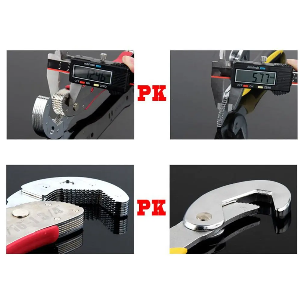 Регулируемый волшебный ключ Многофункциональный 9-45 мм универсальный гаечный ключ труба домашний ручной инструмент Быстрый захват