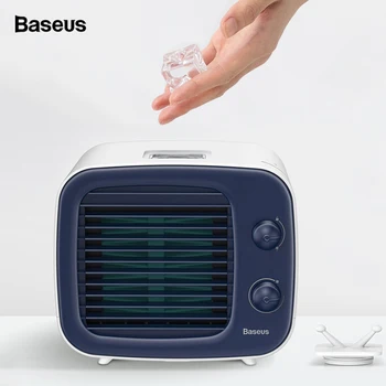

Baseus Portable Air Conditioner 3 Speed USB Fan Mini Air Cooler For Home Office Humidifier Purifier Desk Fan