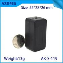 4 шт. 55*28*26 abs черный цвет пластиковые силиконовые подставки usb электронный корпус драйвер регистратор электронный корпус