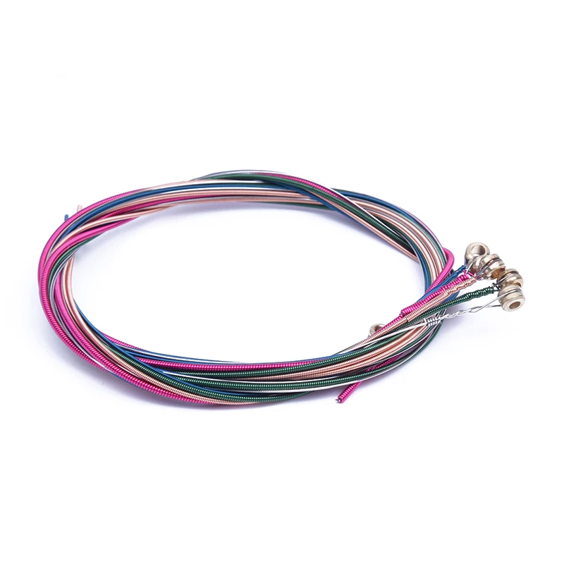 

Set Rainbow Colorful Color String for Acoustic Guitar