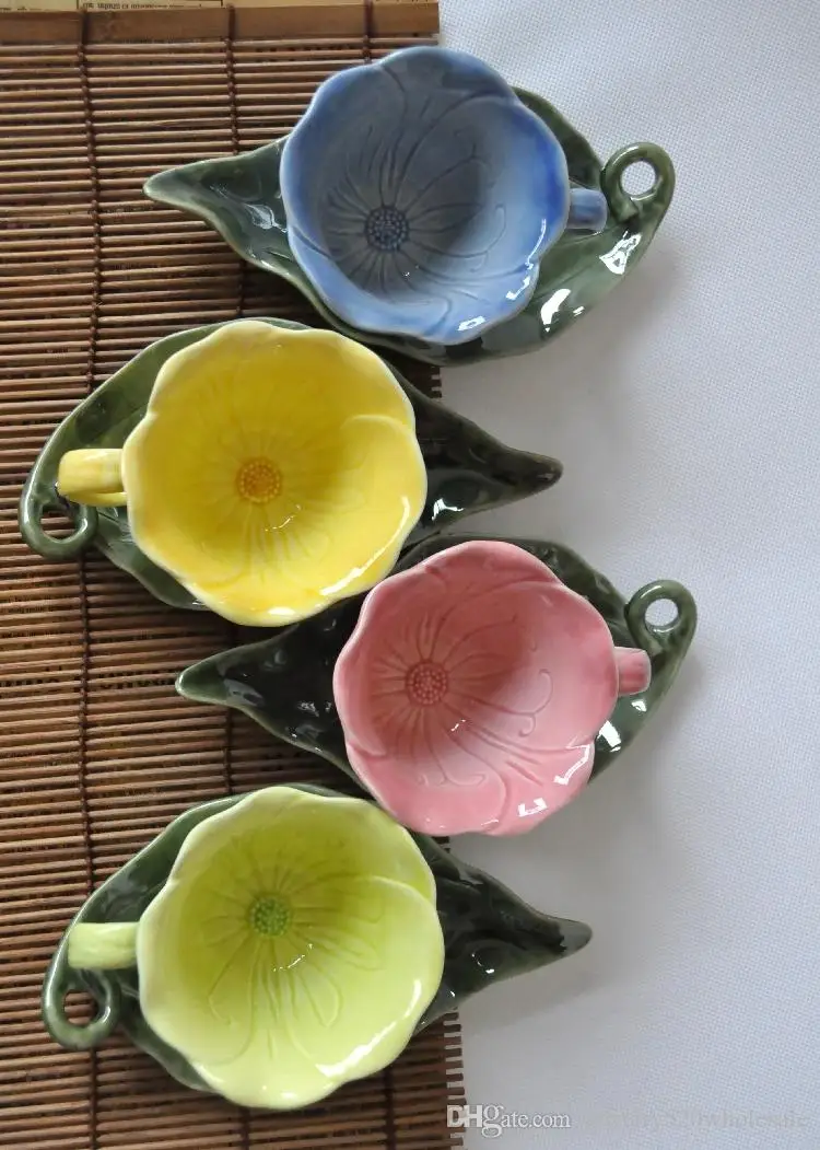 Bone China керамическая кружка в цветочек набор эмалированная кофейная чашка Европейская 3D креативная кружка в цветочек чашки для свадебного подарка