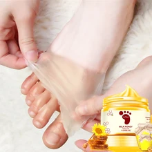 Мед, молоко воск для ног средства ухода за кожей стоп питает и увлажняет кожу, усиливает ее эластичность, увлажняющий питательный крем отбеливающий уход за кожей шелушиться кожи ног забота, отшелушивание анти-сухой