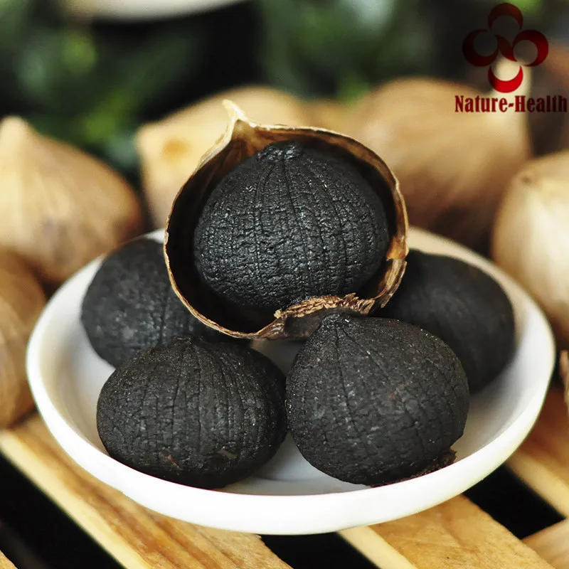 Чистый вкус 90 дней брожения Черный Чеснок регулировать сахар в крови баланс пищи|