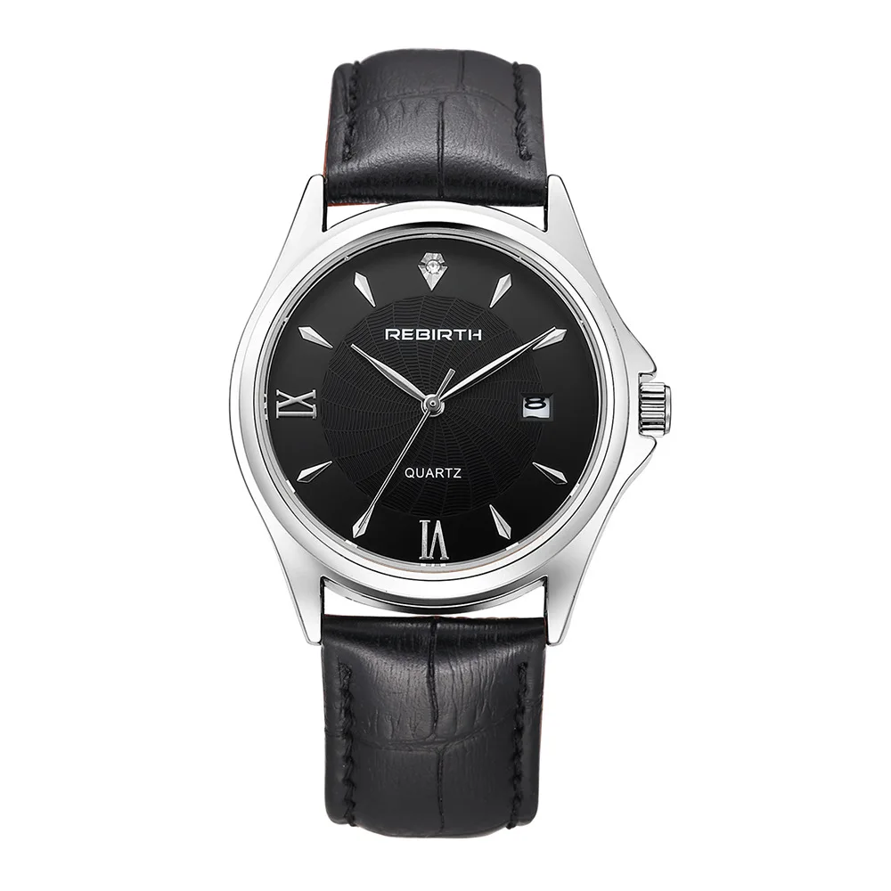 

Rebirth Li bo fu Table Re072 Quartz Waterproof Leather Strap Watch
