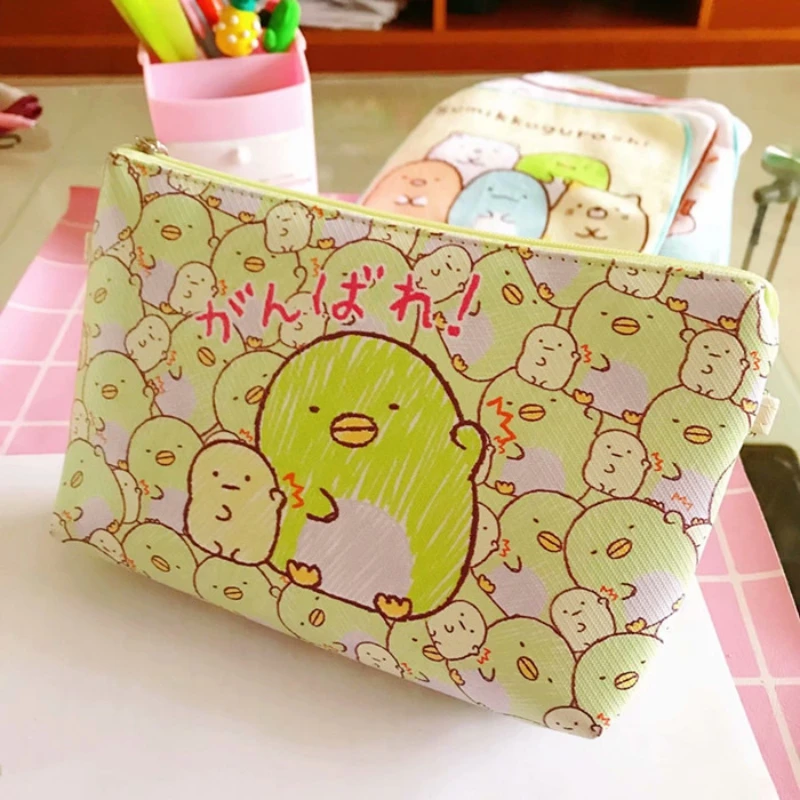 Милая мультяшная сумка Sumikko Gurashi из искусственной кожи через плечо мессенджер