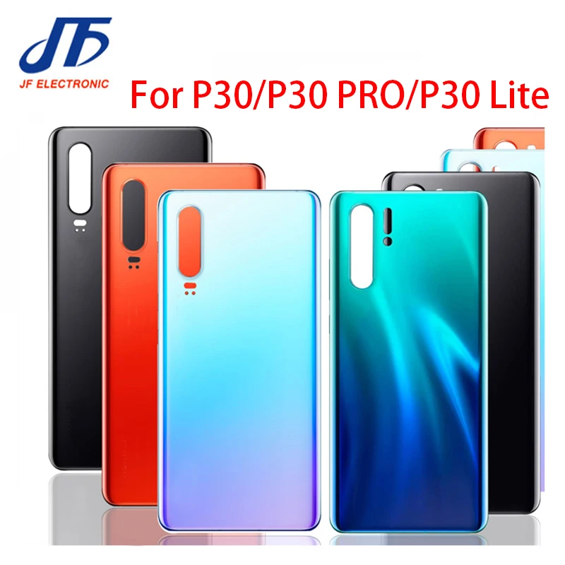 10 шт. новый корпус OEM для Huawei P30 Lite PRO задняя крышка батарейного отсека стеклянная