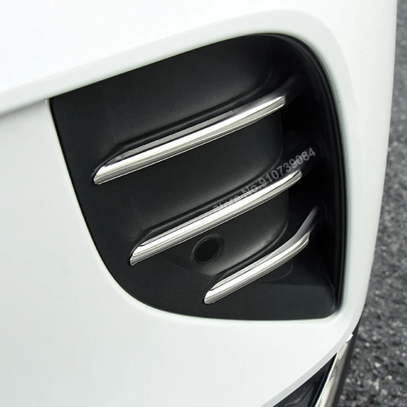 Exterior Front Fog Light Strip Trim For Volkswagen Jetta Mk7