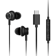 GS X1 1 2m Wired In Ear USB C Type C Interface Mega Bass HiFi Earphones with Mic