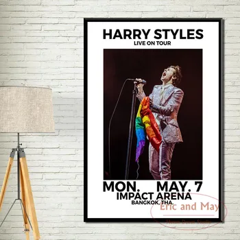 

Harry Styles World Tour Live Singer Canvas Painting Posters And Prints Pictures On The Wall Music Decorative Home Decor Plakat