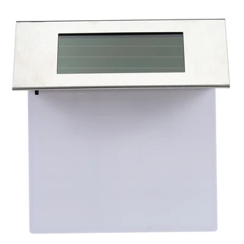 

Solar Power LED Door Plate Light Lamp Sign House Street Address Plaque Number