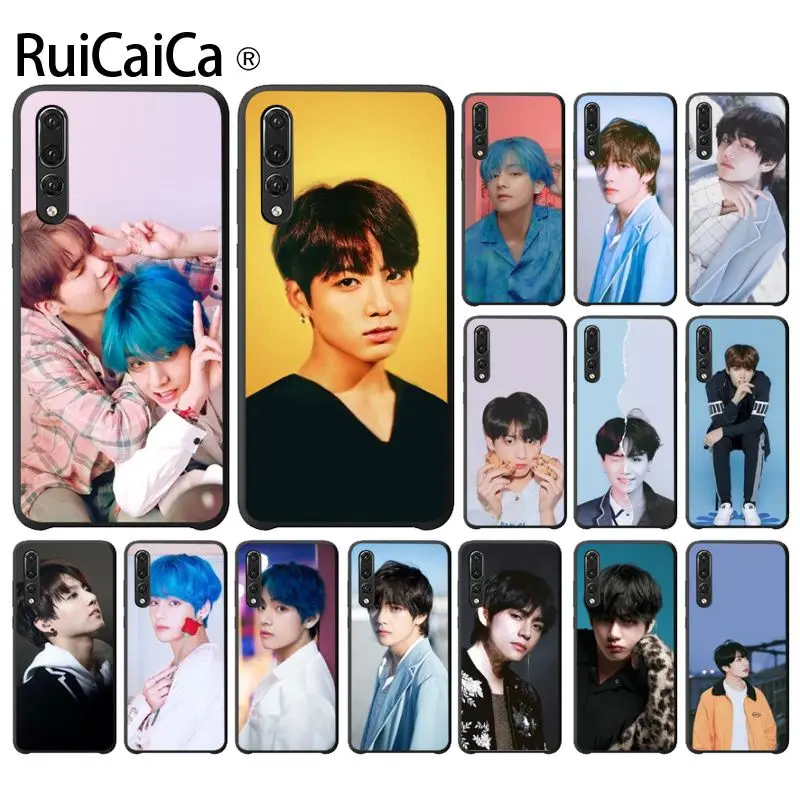 

Ruicaica Jungkook Bangtan Boy Coque Phone Case for Huawei Mate9 10 Mate10 Lite P9 P10 Plus P20 Pro Honor10 View10 Cellphones
