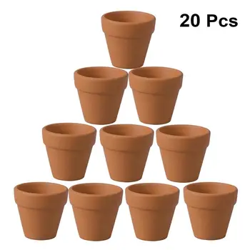 

20pcs Ceramics Flower Pot Practical Convenient Useful Plant Container For Indoor Plant Pot Flower Pot Macetas