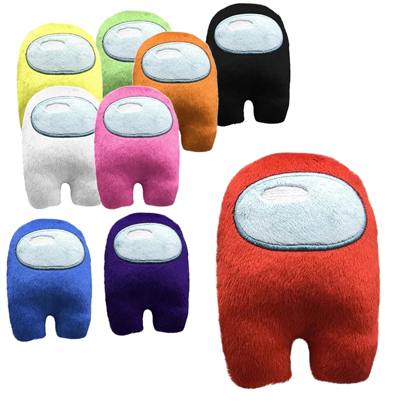 

Plush doll Among Us Game Plush Toy Stuffed Doll Christmas Gift Cute Red Small Among Us Plushie Kid Gift