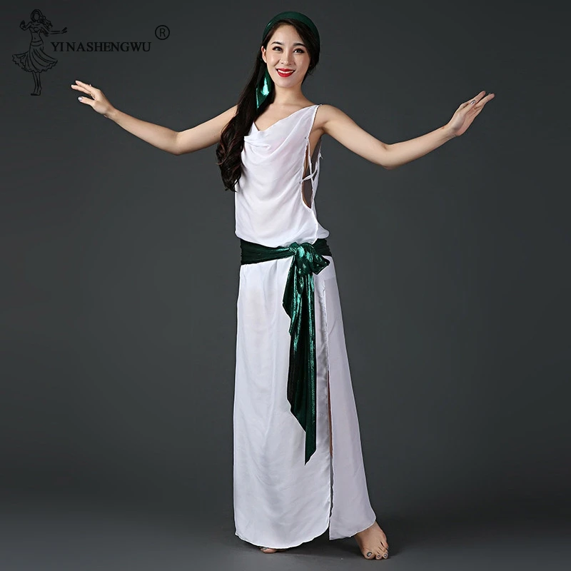 New Adult Lady women Belly Dance Costume Oriental bellydance skirt Stage Performance 4pcs set Skirt Bellydancing Wear