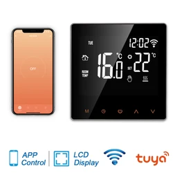 high quality WiFi Smart Thermostat, Electric Floor Heating Water/Gas Boiler Temperature Remote Controller for Google