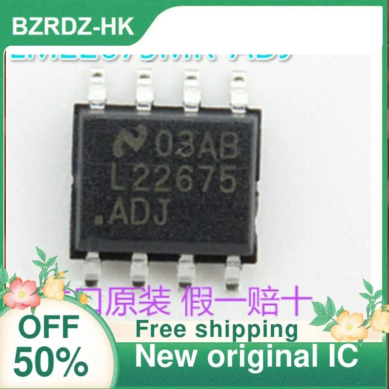 2-10PCS/lot LM22675MR-ADJ L22675-ADJ  SOP-8 New original IC