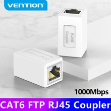 Tions Cat6 Stecker FTP Cat6/5e Ethernet Adapter 8P8C Netzwerk Extender Verlängerung Kabel für Ethernet Kabel RJ45 Stecker
