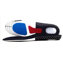 Спортивные гелевые стельки для бега, для мужчин, женщин, для обуви, ортопедическая прокладка, массажная амортизация, поддержка свода стопы