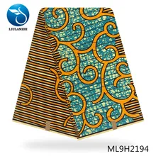 Воск liulanzhi ткань Африканский принт хлопок Материал шитье голландский воск высокое качество Анкара восковая печать ML9H2191-2207