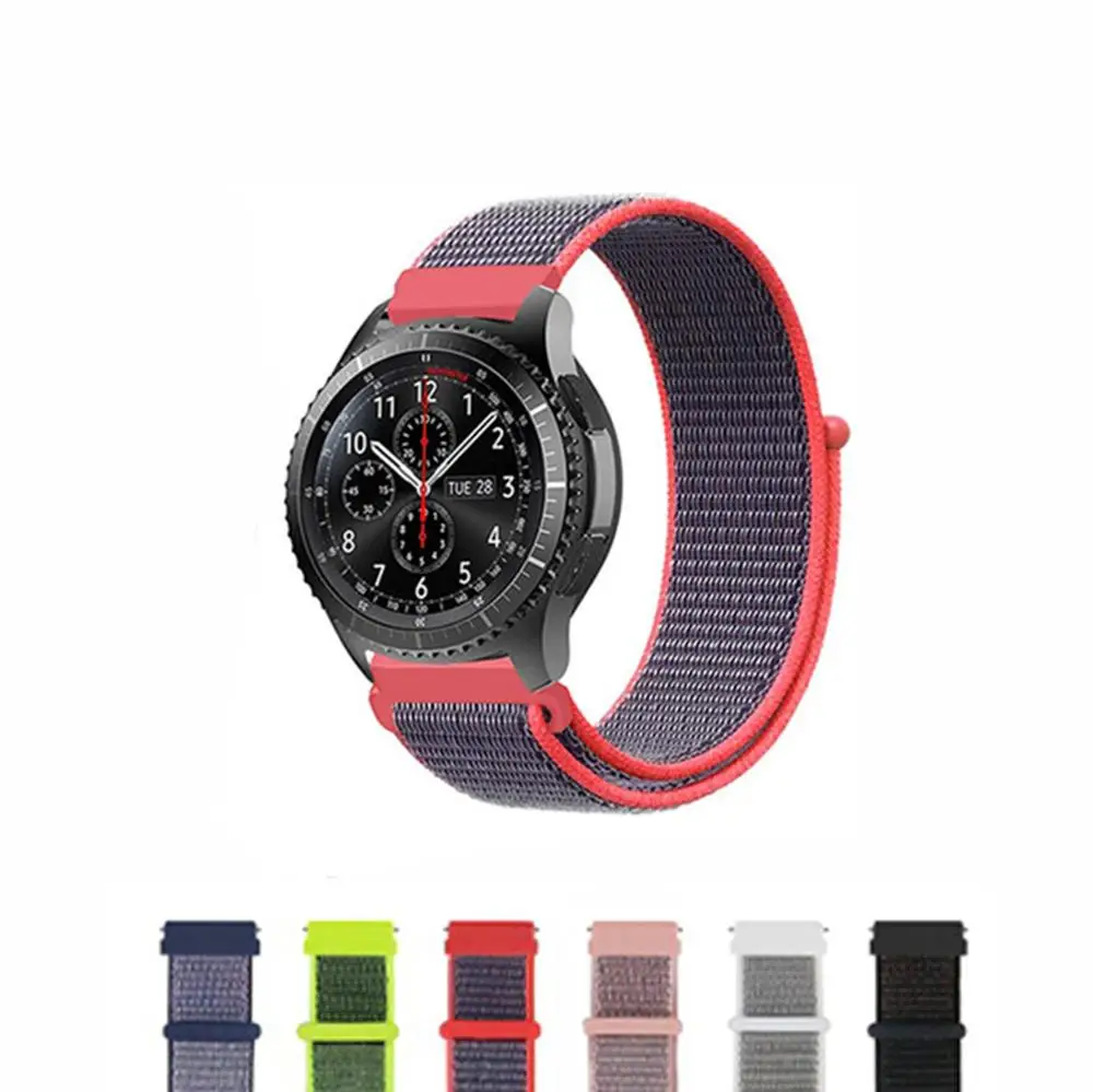 Нейлоновый браслет для часов Huami Amazfit GTR 42 мм 47 мм ремешок для часов Amazfit Pace/Stratos 2 браслет для Amazfit GTS