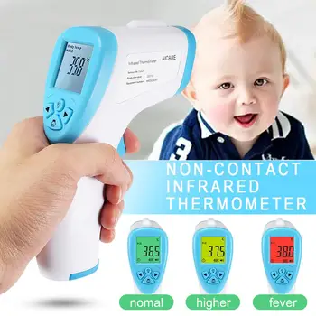 

Digital body infrared thermometer Baby Thermometer for adult children forehead thermometer temperature gun 3 modes