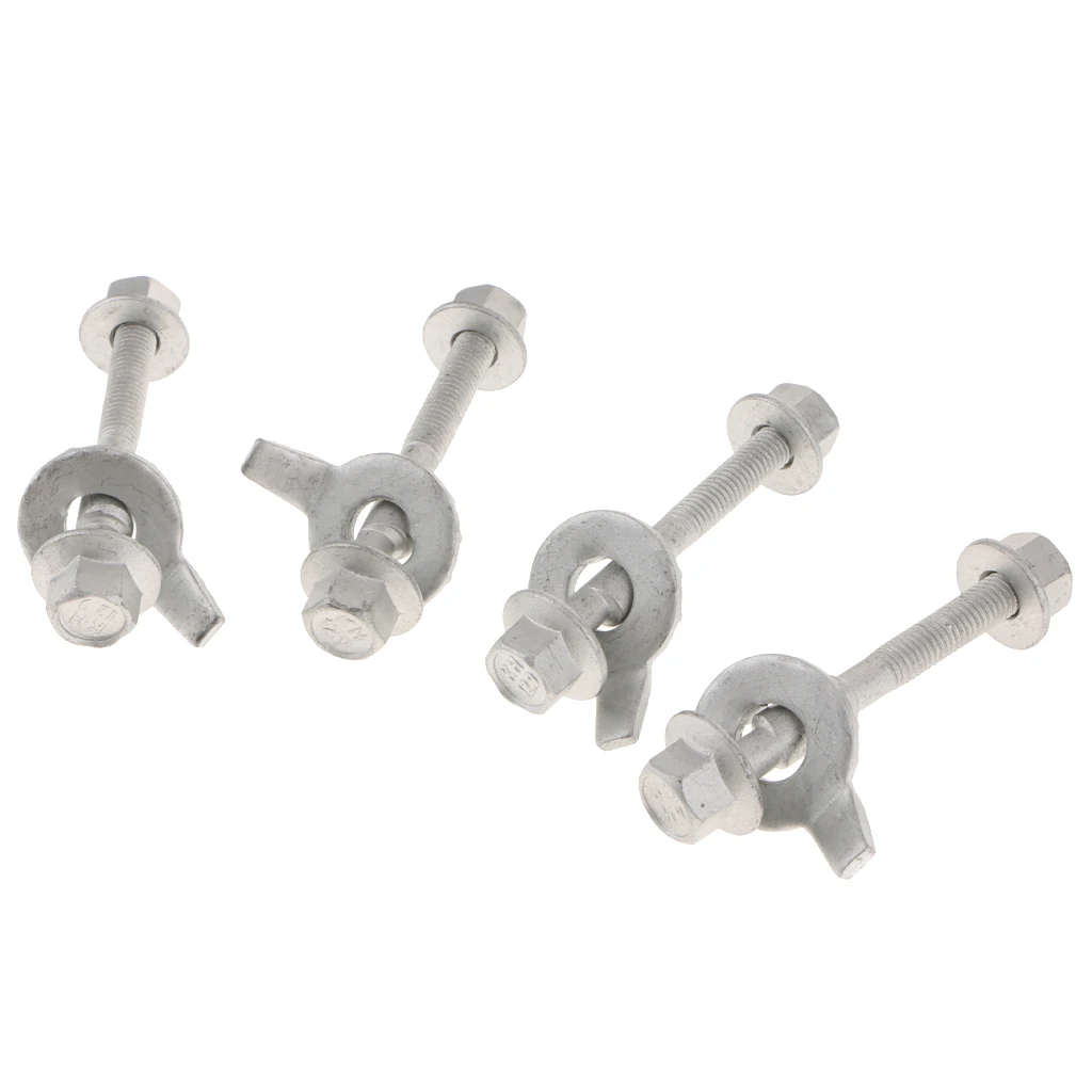 4 Pieces Car Wheel Alignment Eccentric 12.9 Bolt Lock Screws Kit