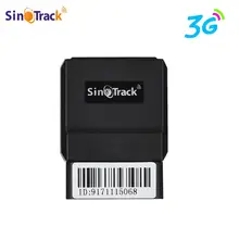 3G WCDMA Mini OBD II lokalizator GPS ST-902W wbudowana bateria interfejs 16PIN urządzenie na samochód z oprogramowaniem do śledzenia online