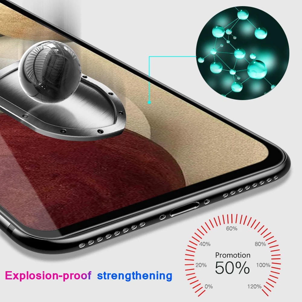 cell phone screen protector 2pcs Protective Glass for Samsung Galaxy A20 A30 A10 A50 S A20E A01 A31 A41 A21S M 10 20 30 32 A12 A52 A72 M52 5G Tempered Glass mobile phone screen protector