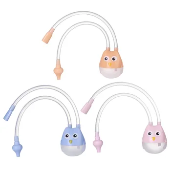 

3Pcs Baby Nasal Aspirator Soft Chic Infant Supplies Nose Aspirator