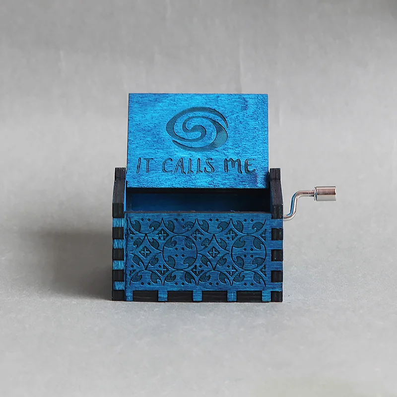 New Carved Queen Music Box Star Wars Game of Thrones Castle In The Sky Hand Cranked Wood Music Box Christmas Gift - Цвет: 12