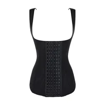 4 Ряды крючков латексный корсет формирователь тела Сталь кости тренировочный пояс для похудения размера плюс пояс Сжигание жира корсет
