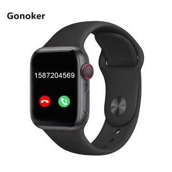 

GONOKER X6 Smart Watch Bluetooth Calls Full Touch Screen Heart Rate Blood Pressure Monitor Smartwatch for android IOS Men Women