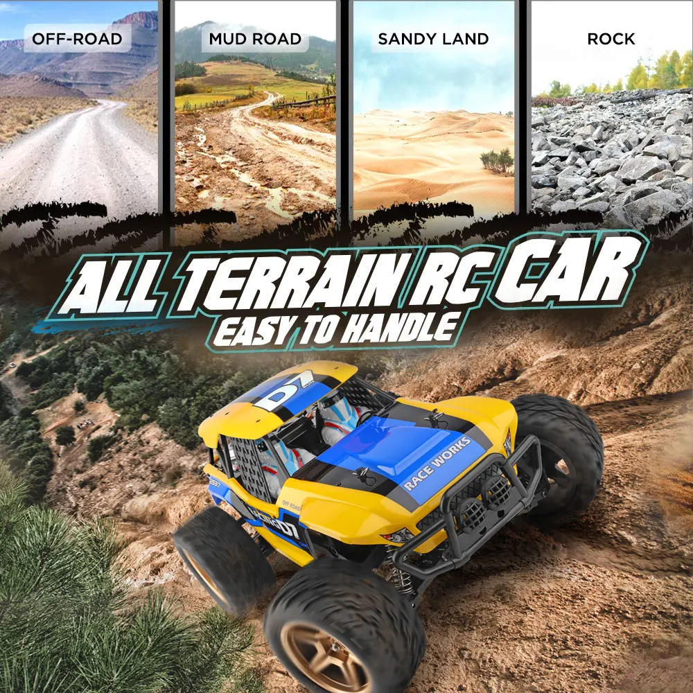 WlToys 12402A D7 1/12 RC автомобиль 2 4 г 4WD USB Buggy Crawler автомобиля 550 мотор 45км/ч Высокая